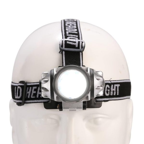 HEAD LAMP 14 LED - Head Protection - Ultra bright LED light, Adjustable heads trap & Inclination Battery,