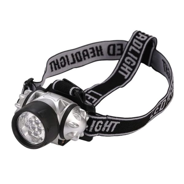 HEAD LAMP 14 LED - Head Protection - Ultra bright LED light, Adjustable heads trap & Inclination Battery,