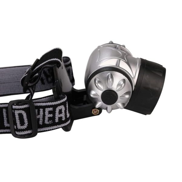 HEAD LAMP 14 LED - Head Protection - Ultra bright LED light, Adjustable heads trap & Inclination Battery,