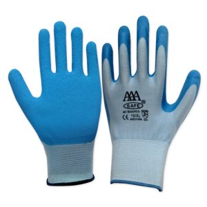 HG-73 Latex Gloves: Black & Durable for Mechanical Work