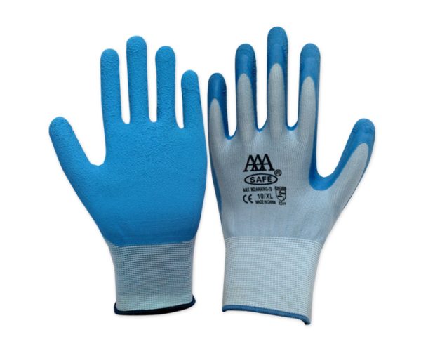 HG-73 Latex Gloves: Black & Durable for Mechanical Work