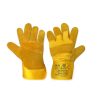 HG-07 Leather Gloves: Durable & Heat-Resistant for Heavy-Duty Work