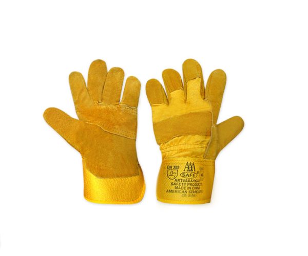 HG-07 Leather Gloves: Durable & Heat-Resistant for Heavy-Duty Work