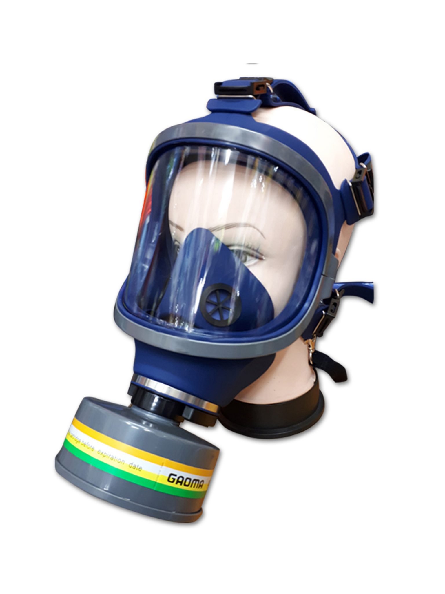 GAOMA RESPIRATOR FULL FACE MASK 1011-D - Full face respirator with ABEK2 Filter with Anti-ageing silicone