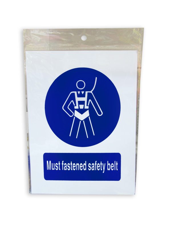 High-Visibility Safety Sticker Sign: Promote Safety & Awareness