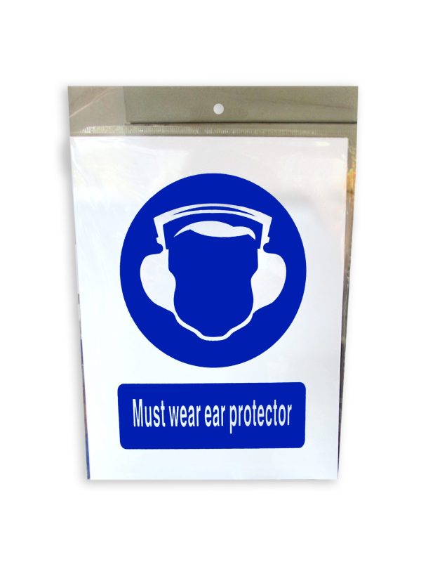 High-Visibility Safety Sticker Sign: Promote Safety & Awareness