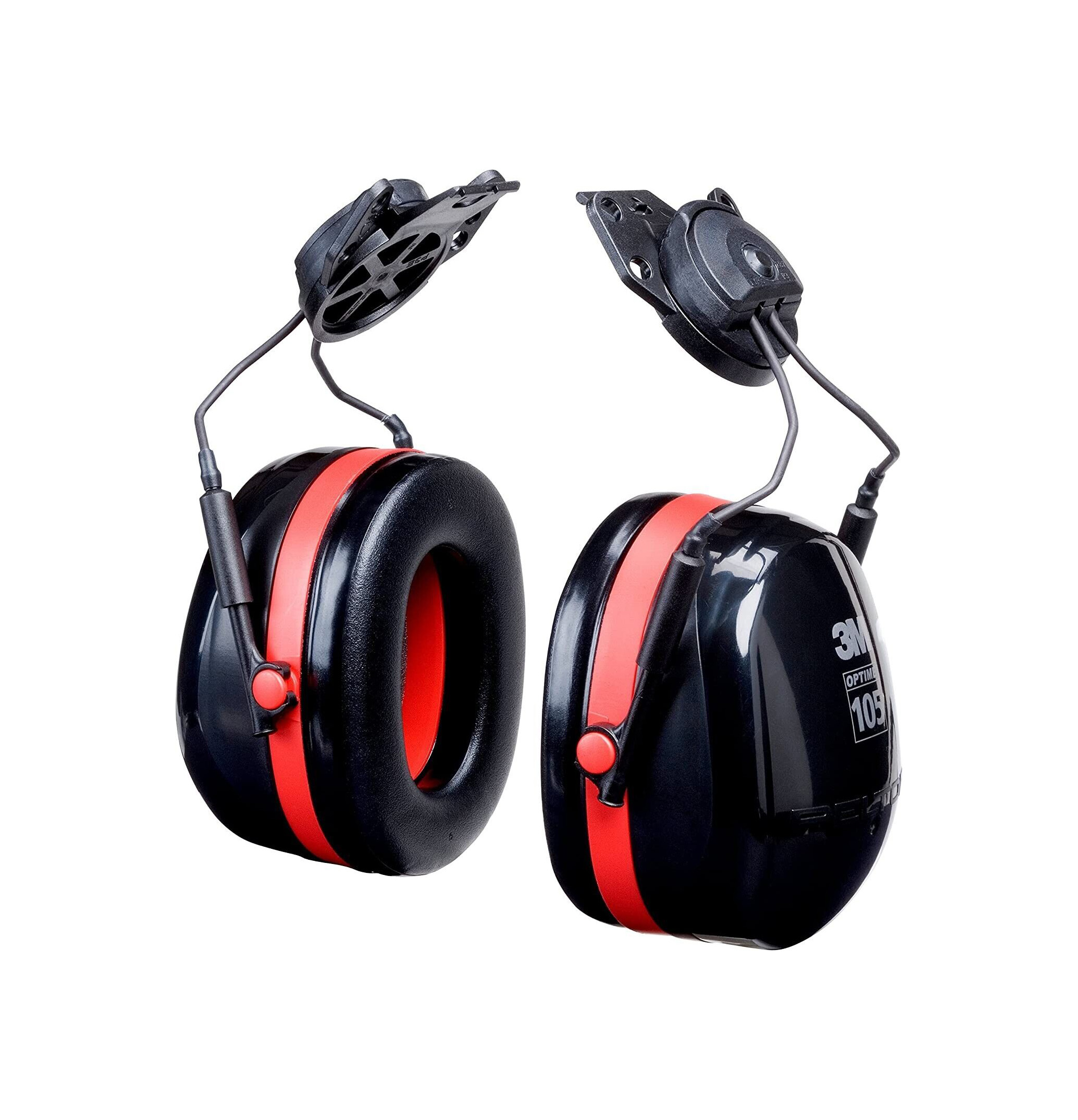 3M Peltor Optime 105 Earmuffs (Hard Hat Attached)