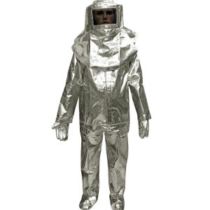 Fire Silver Suit