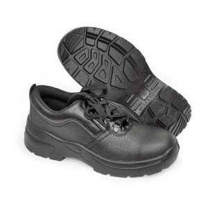 Horsepower Low Safety Shoes: Genuine Leather Comfort & S1 Protection