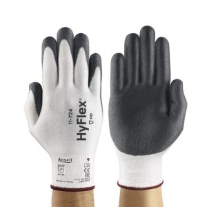 Ansell HyFlex 11-724: Lightweight & Flexible Cut-Resistant Work Gloves