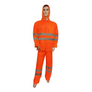 AAA RAINSUIT HI-VISIBILITY – RST-03 – 170 TC TAFETTA FABRIC MATERIAL